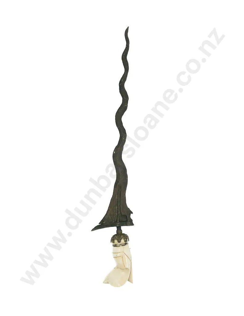 Antique Kris with Ivory Handle Image 1++