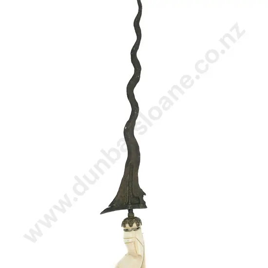 Antique Kris with Ivory Handle