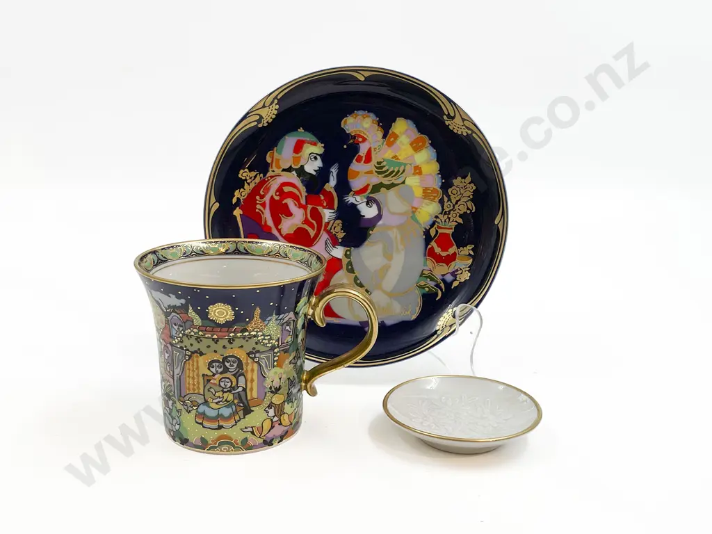 Two Pieces of Rosenthal Including Boxed Xmas Themed Mug together with Pin Dish Image 1++