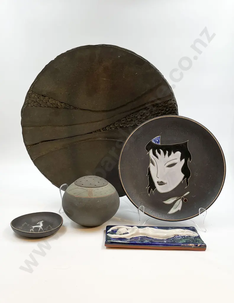 Two Pieces of Ruscha Pottery and Two Other Pottery Pieces Image 1++
