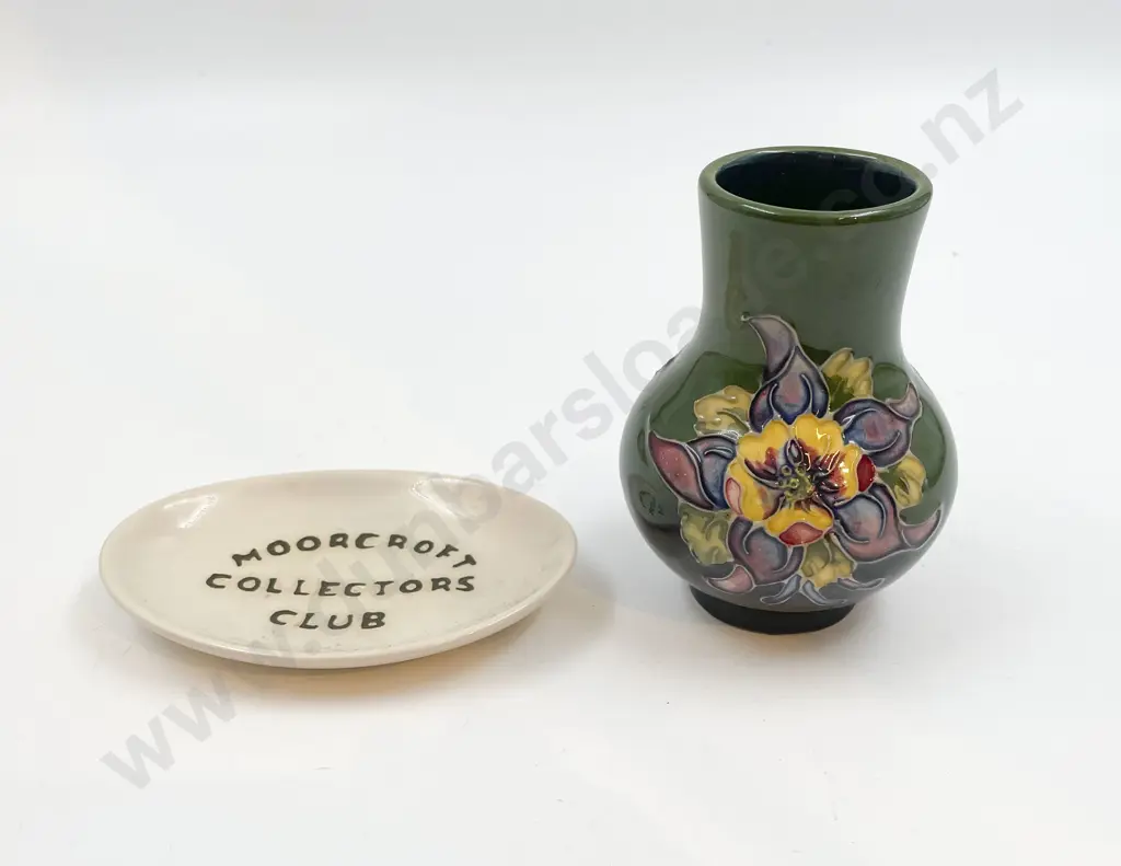 Moorcroft Vase and Dish Image 1++