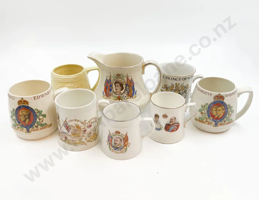 Box of Assorted Fancy China Commemorative Ware Image 1++