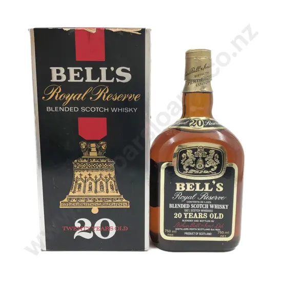 One Bell's Royal Reserve Blended Scotch Whiskey 20 Year 750ml boxed