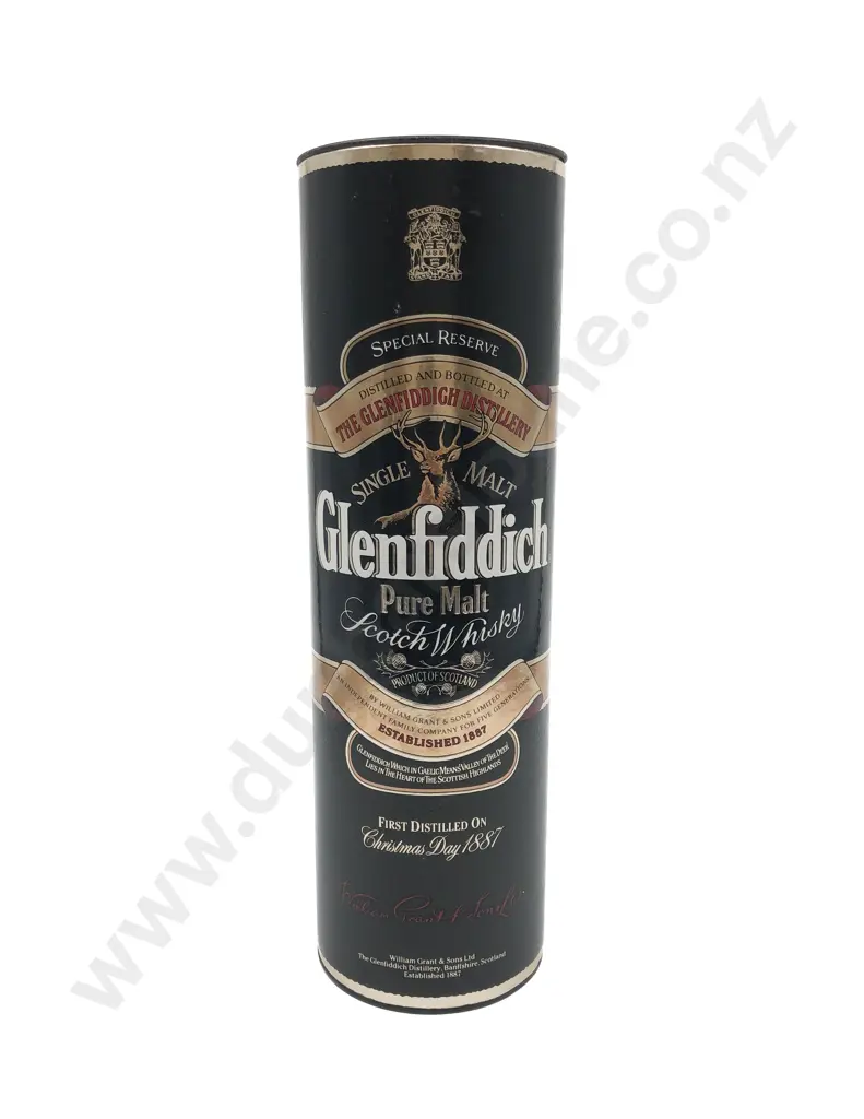 One Glenfiddich Single Malt Scotch Whisky 1 litre Image 1++