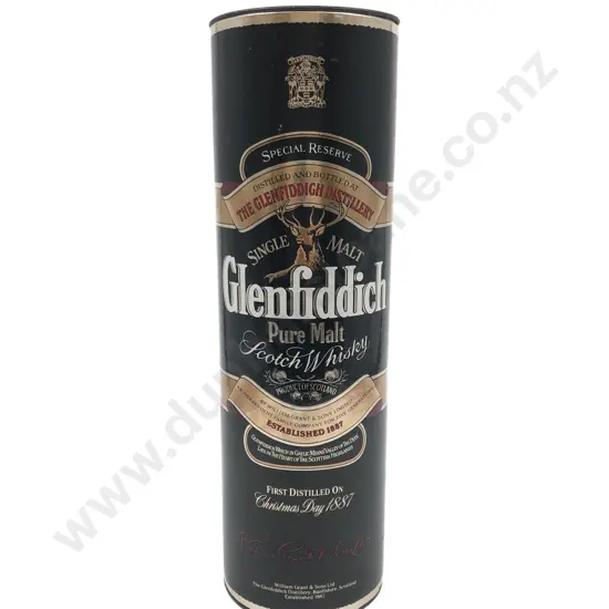 One Glenfiddich Single Malt Scotch Whisky 1 litre