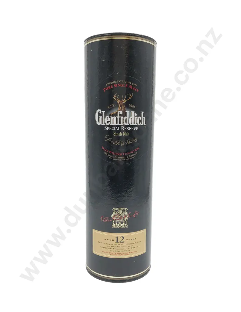 One Glenfiddich Single Malt Scotch Whisky 1 litre Image 1++