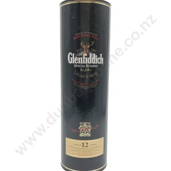 One Glenfiddich Single Malt Scotch Whisky 1 litre