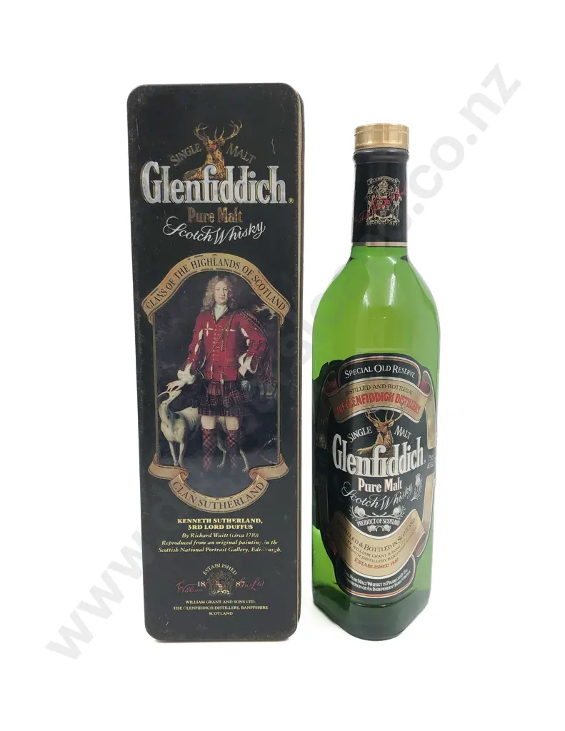 One Glenfiddich Pure Malt  Scotch Whisky 750ml Image 1++