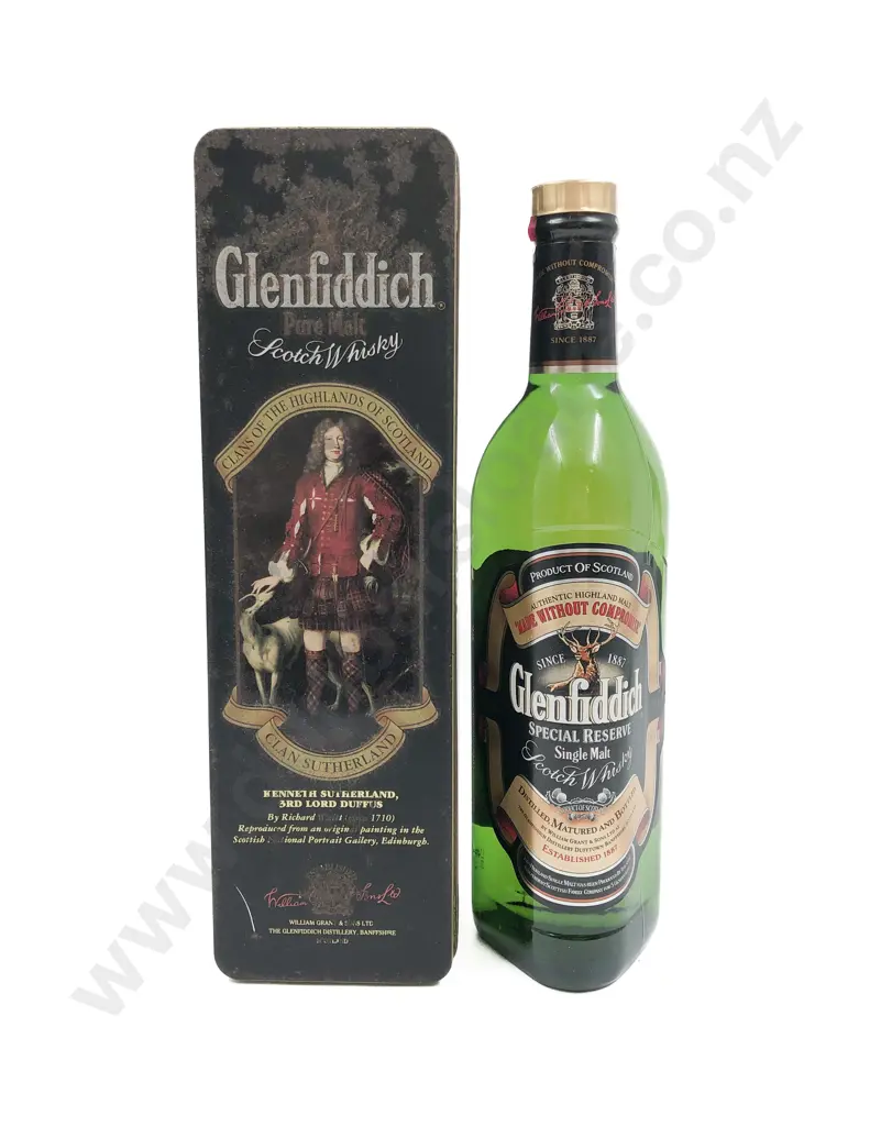 One Glenfiddich Pure Malt  Scotch Whisky 750ml Image 1++