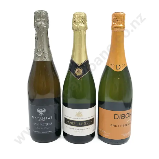 Two Bottles NZ Sparkling Wine & One Cava
