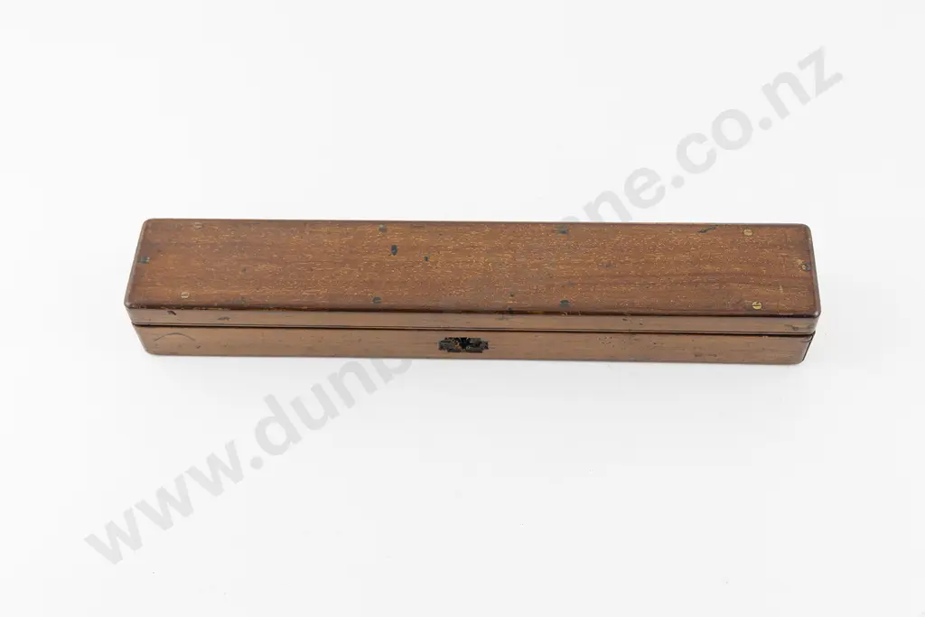 Victorian Mahogany Cased Set of Rulers Image 1++