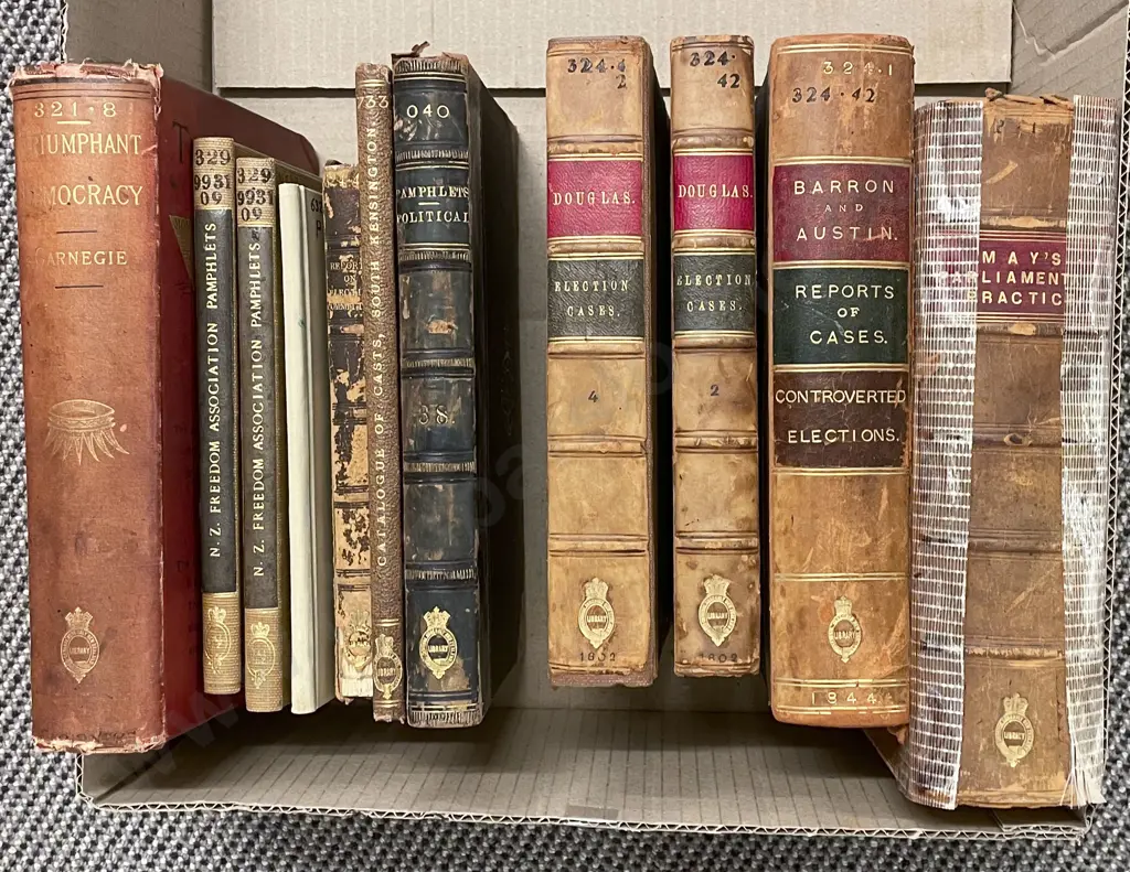 Box of Assorted Books Image 1++