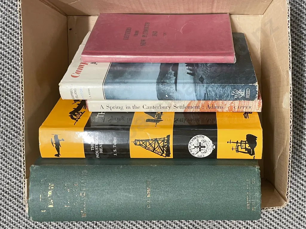 Box of Assorted Books Image 1++