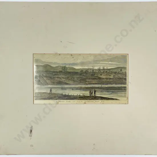 Two Hand Colored NZ Scenic Engravings