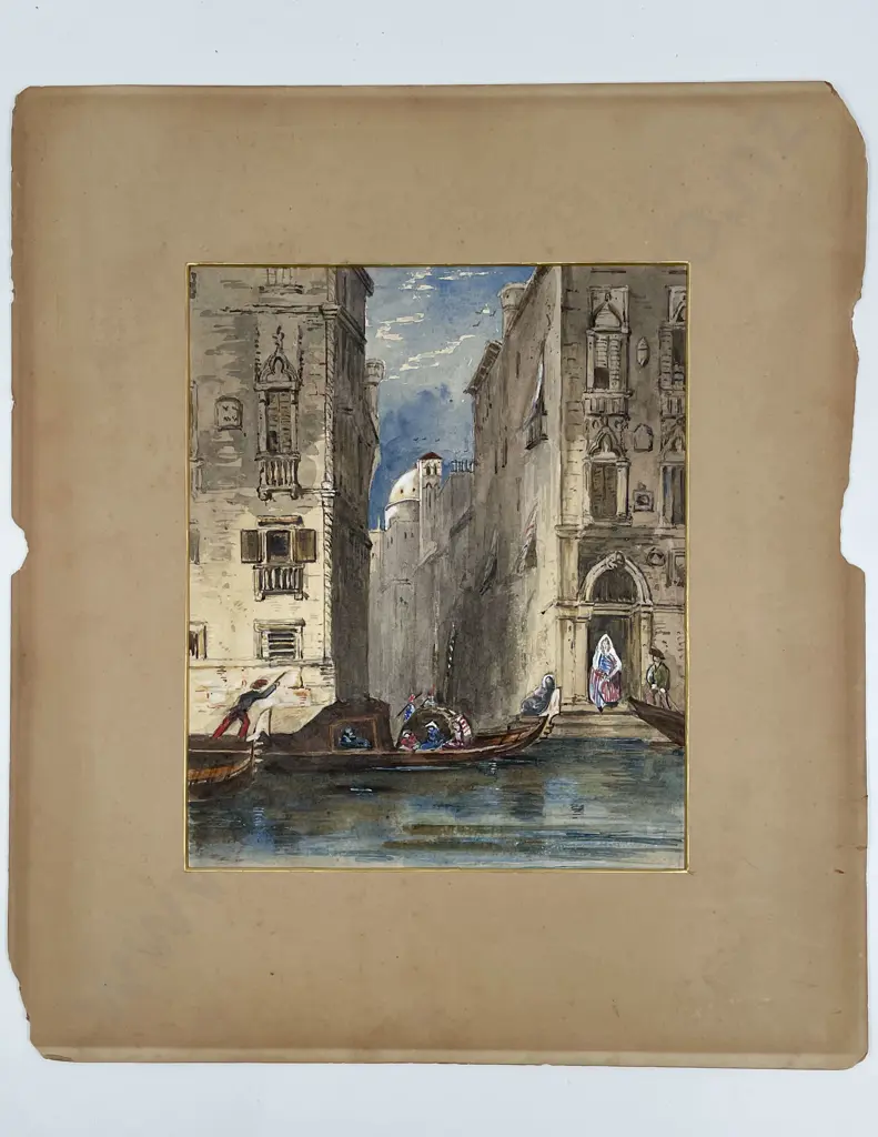 Framed Landscape Work Together With Unframed Work Image 1++