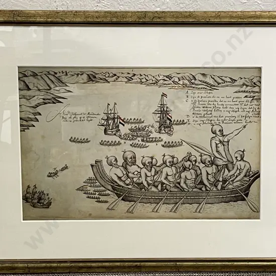 Stack of Three Framed Prints