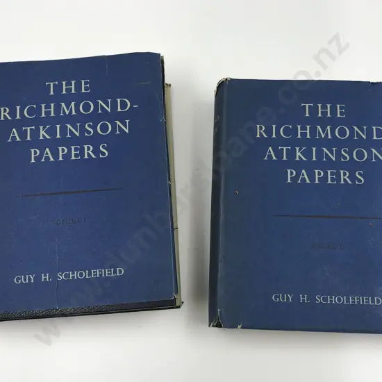 Scholefield Guy H - The Richmond-Atkinson Papers (2 Volumes)