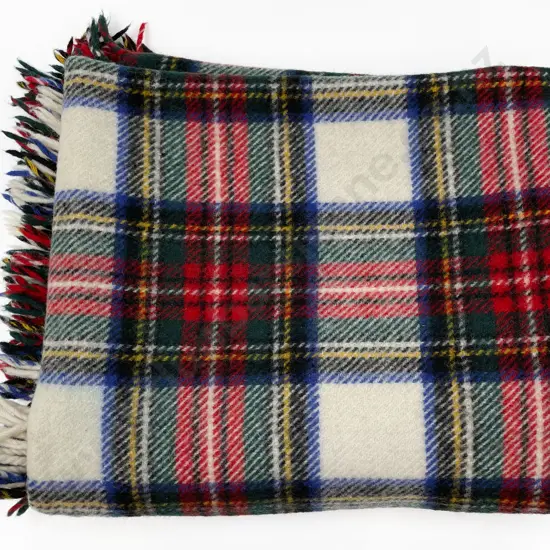 Woollen Tartan Rug