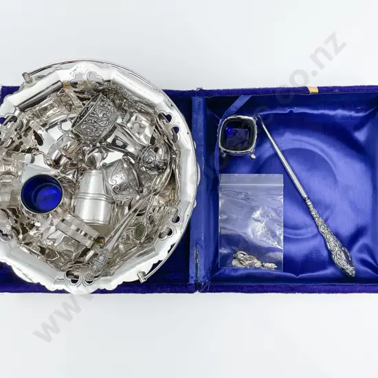 Quantity of Assorted S/P Together With SS Napkin Ring and S/S Handled Thread Hook