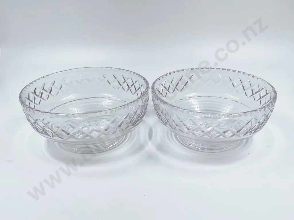 Pair of Stuart Crystal Bowls Image 1++