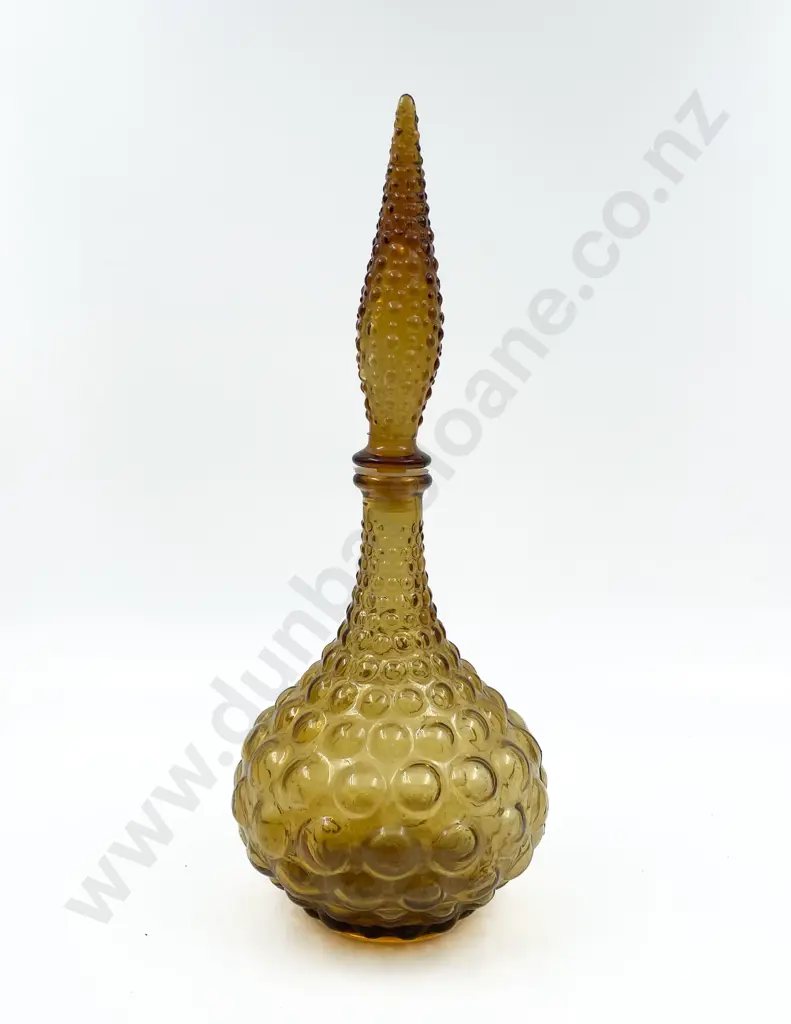 Italian Art Glass Bottle Image 1++