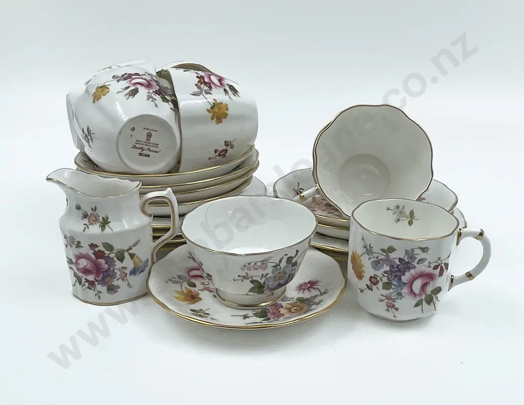 Qty of Assorted RCD "Derby Posies" Tea China (22) Image 1++