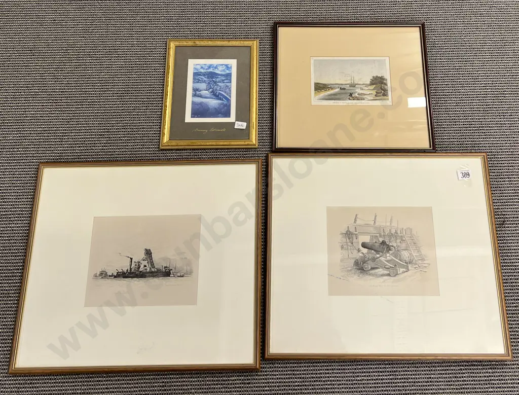 Four Vintage Prints Image 1++