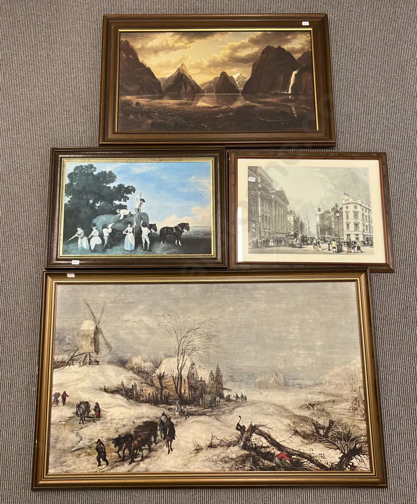 Four Framed Prints Image 1++