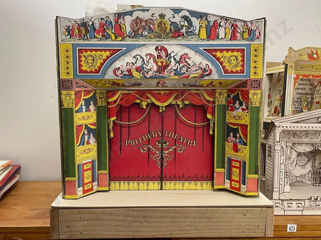 Large Qty of Assorted Theater Dioramas Including "Pollocks Theater" Image 1++