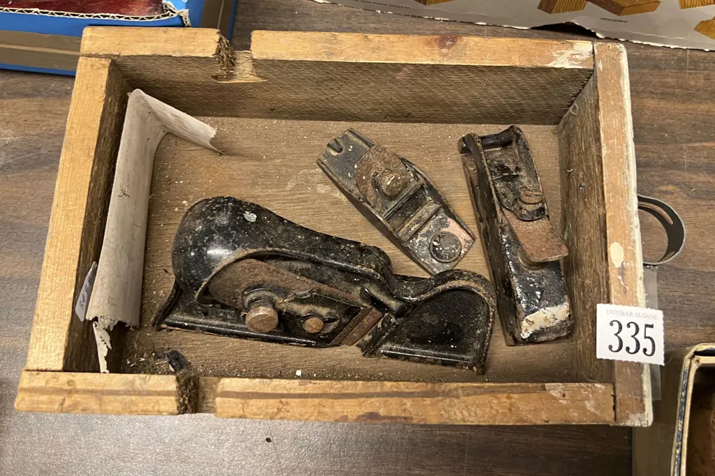 Three Small Vintage Planers Image 1++