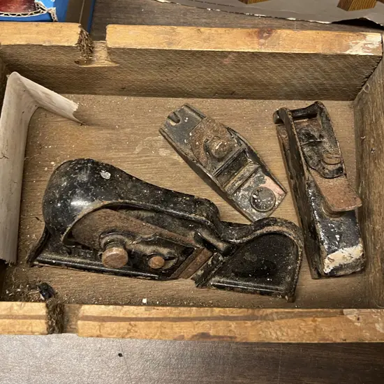 Three Small Vintage Planers