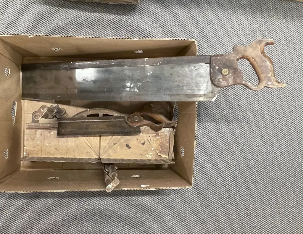 Vintage Saw Bench Etc Image 1++