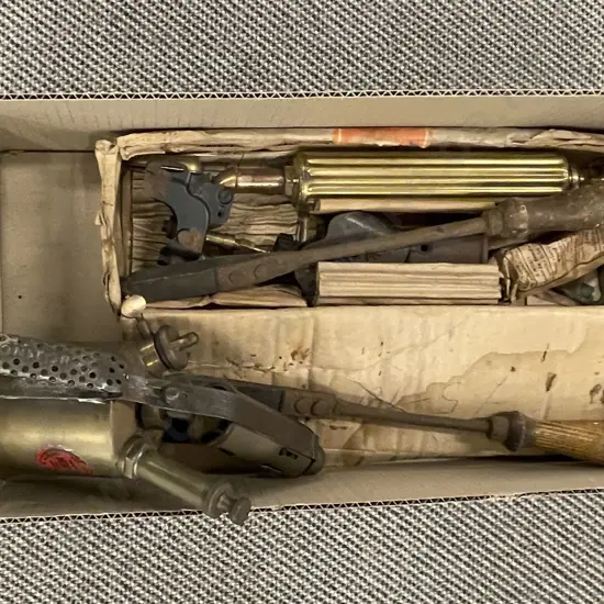 Box of Assorted Vintage Tools