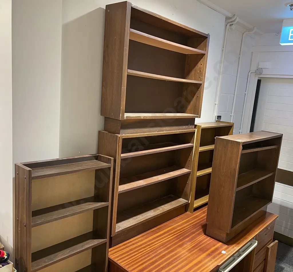 Five Assorted Bookcases Image 1++