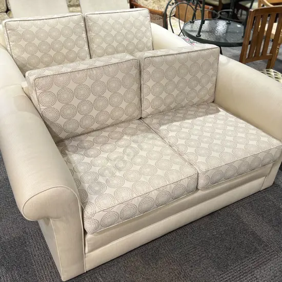 Pair of Modern Upholstered Two Seater Sofas