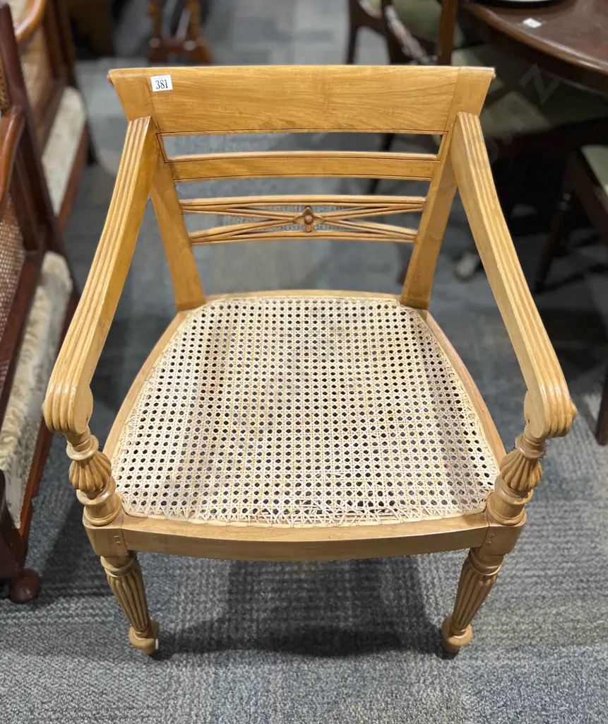 Wycombe Seated Roll Arm Carver Chair Image 1++