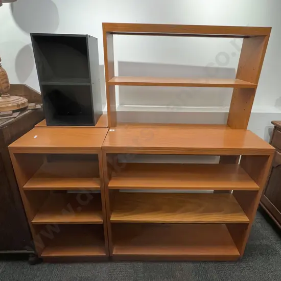 Six Assorted Bookshelves