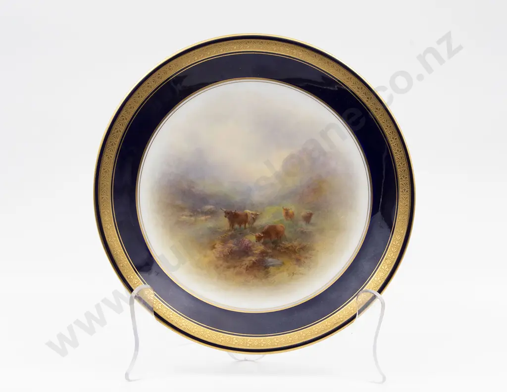 Royal Worcester Plate Image 1++