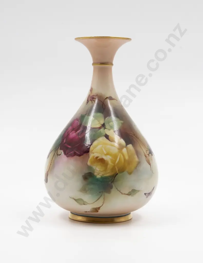 Royal Worcester/Hadley's Specimen Vase Image 1++