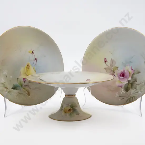 Pair Royal Worcester Plates
