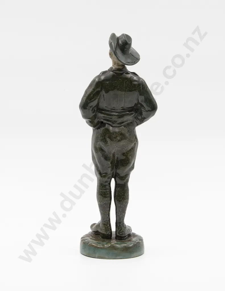 Rare Royal Doulton Titanium "Digger" Figure Image 1++