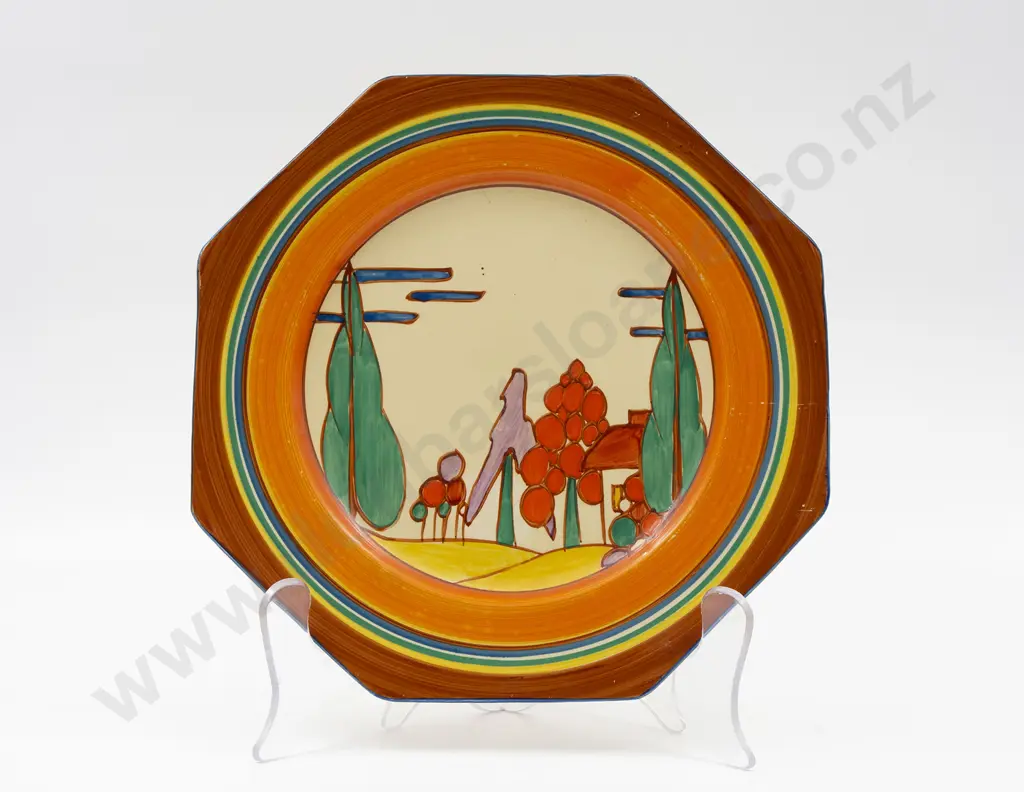 Clarice Cliff Fantasque Plate Image 1++
