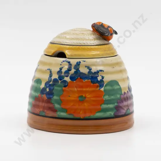 Clarice Cliff Bizarre Honey Pot