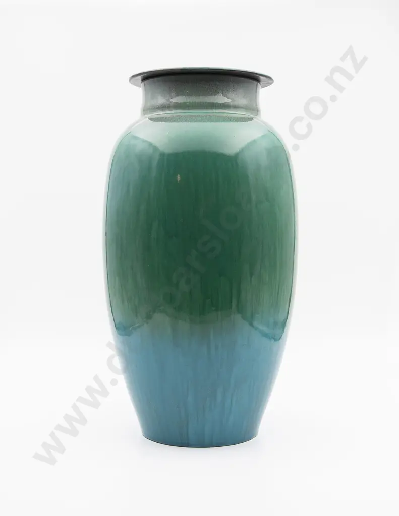 Large Royal Lancastrian Hand Potted Vase Image 1++