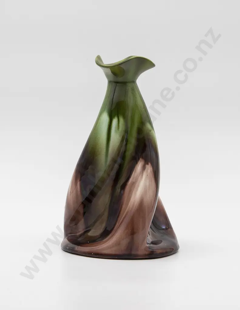 Early C20th Christopher Dresser Propeller Vase Image 1++