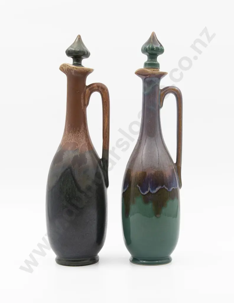 Pair French Wine Flasks Image 1++