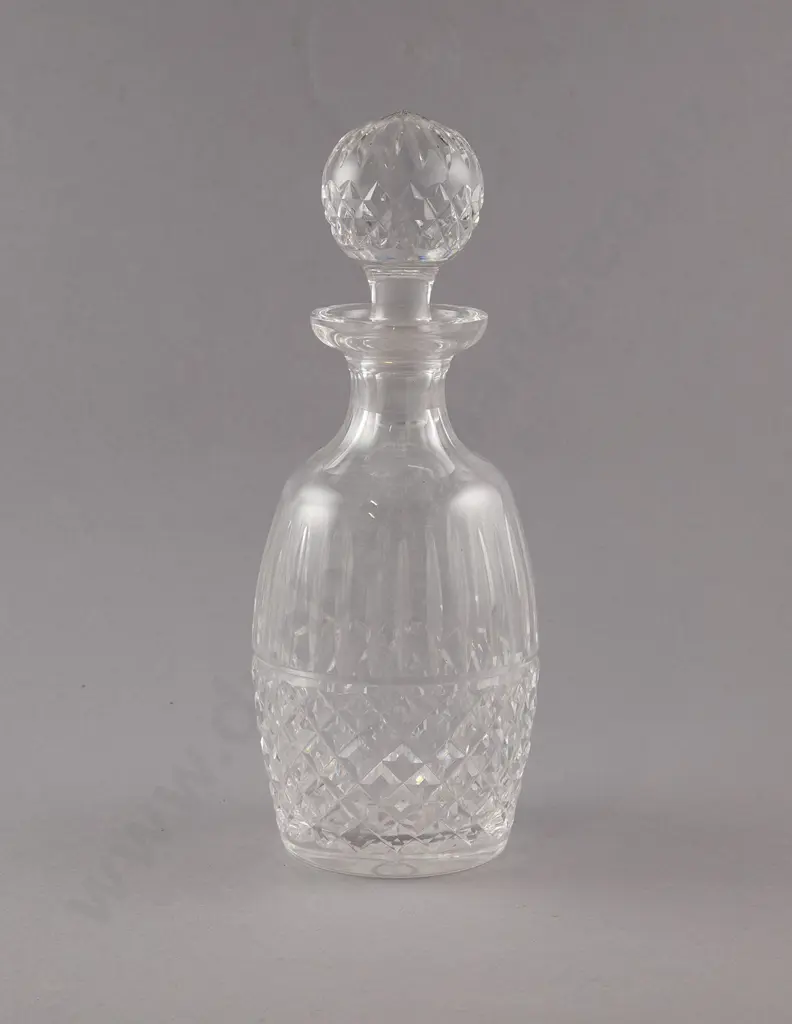 Waterford Crystal Spirit Decanter in the Tramore Pattern Image 1++