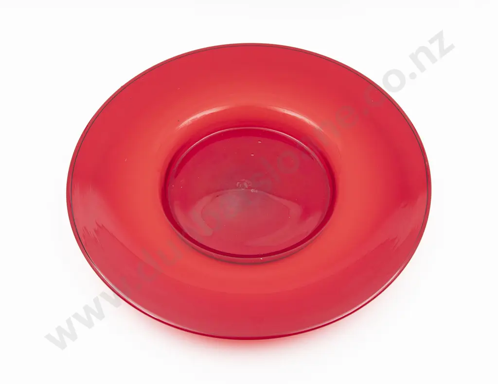Vernini Ruby Glass Table Bowl Image 1++