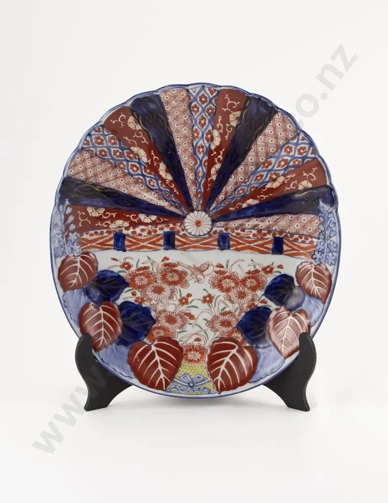 Japanese Imari Oval Plate Image 1++
