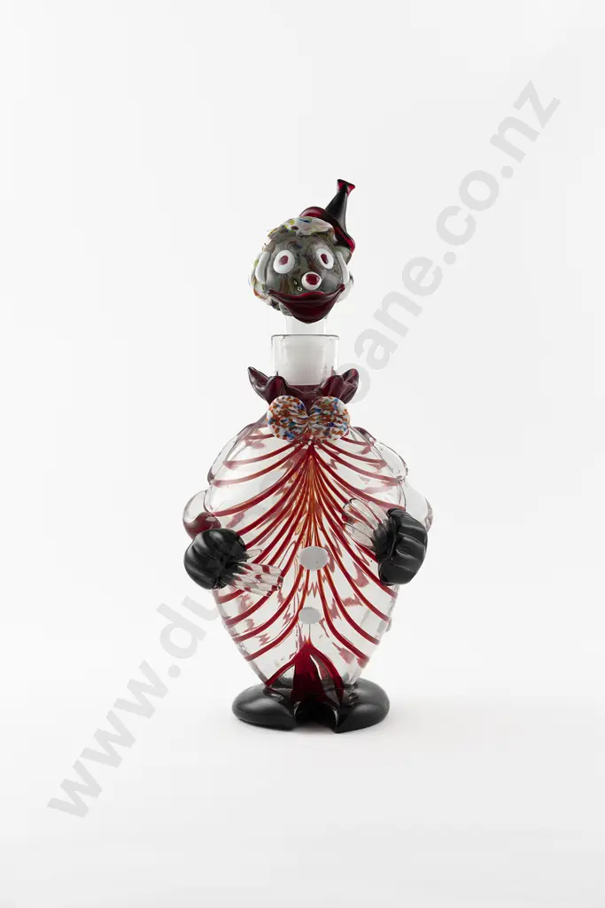 Murano Glass Clown Decanter Image 1++